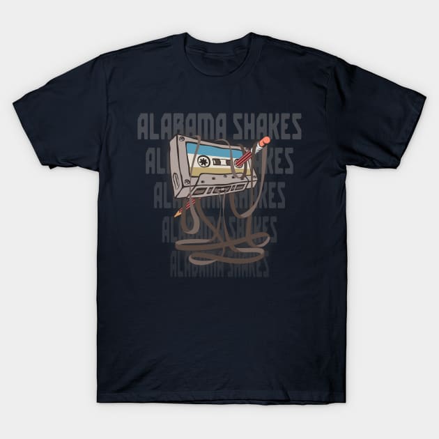 Alabama Shakes Cassette T-Shirt by orovein